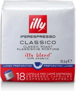 Illy - Iperespresso Koffie Home Classico Lungo 6 X 18 Capsules 9 Illy - Iperespresso Koffie Home Classico Lungo 6 X 18 Capsules -Koffie Tijd Winkel 1010x1200 1