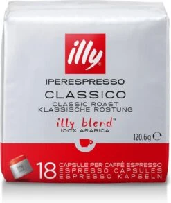 Illy - Iperespresso Koffie Home Classico 6 X 18 Capsules 9 Illy - Iperespresso Koffie Home Classico 6 X 18 Capsules -Koffie Tijd Winkel 1010x1200