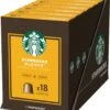 Starbucks By Nespresso Capsules Blonde Espresso Roast - 7 Doosjes à 18 Koffiecups 2 Starbucks By Nespresso Capsules Blonde Espresso Roast - 7 Doosjes à 18 Koffiecups -Koffie Tijd Winkel 1043x1200 1
