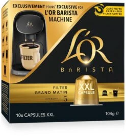 L'OR BARISTA XXL Filter Grand Matin (5) - 5 X 10 Koffiecups 26 L'OR BARISTA XXL Filter Grand Matin (5) - 5 X 10 Koffiecups -Koffie Tijd Winkel 1115x1200