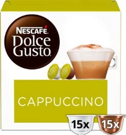 Nescafé Dolce Gusto Cappuccino Capsules - 90 Koffiecups 12 Nescafé Dolce Gusto Cappuccino Capsules - 90 Koffiecups -Koffie Tijd Winkel 1122x1200 3