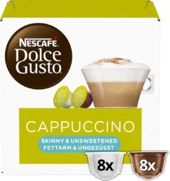 Nescafé Dolce Gusto Cappuccino Light Capsules - 48 Koffiecups 7 Nescafé Dolce Gusto Cappuccino Light Capsules - 48 Koffiecups -Koffie Tijd Winkel 1129x1200