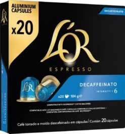 L'OR Espresso Decaffeinato (6) - 10 X 20 Koffiecups 23 L'OR Espresso Decaffeinato (6) - 10 X 20 Koffiecups -Koffie Tijd Winkel 1129x1200 4