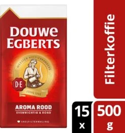Douwe Egberts Aroma Rood Filterkoffie - 15 X 500 Gram 9 Douwe Egberts Aroma Rood Filterkoffie - 15 X 500 Gram -Koffie Tijd Winkel 1132x1200 18