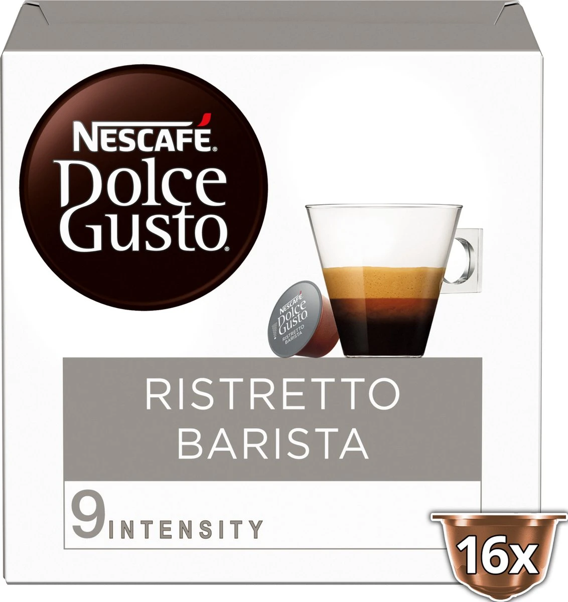 Nescafé Dolce Gusto Ristretto Barista Capsules - 48 Koffiecups 5 Nescafé Dolce Gusto Ristretto Barista Capsules - 48 Koffiecups - Afbeelding 3