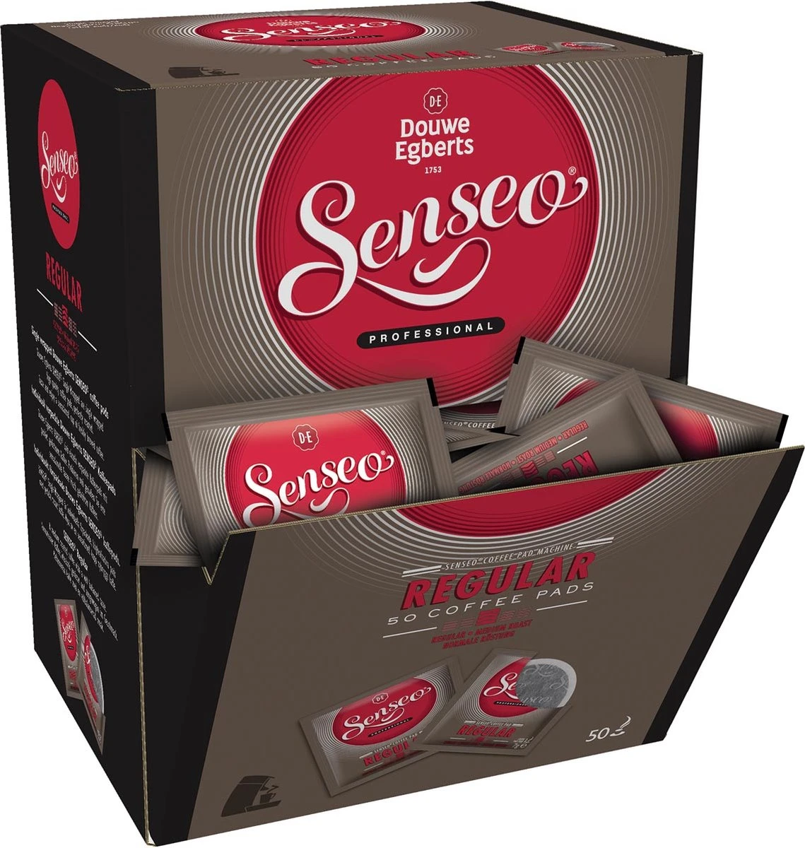Koffiepads Douwe Egberts Senseo Regular 50st 3 Koffiepads Douwe Egberts Senseo Regular 50st