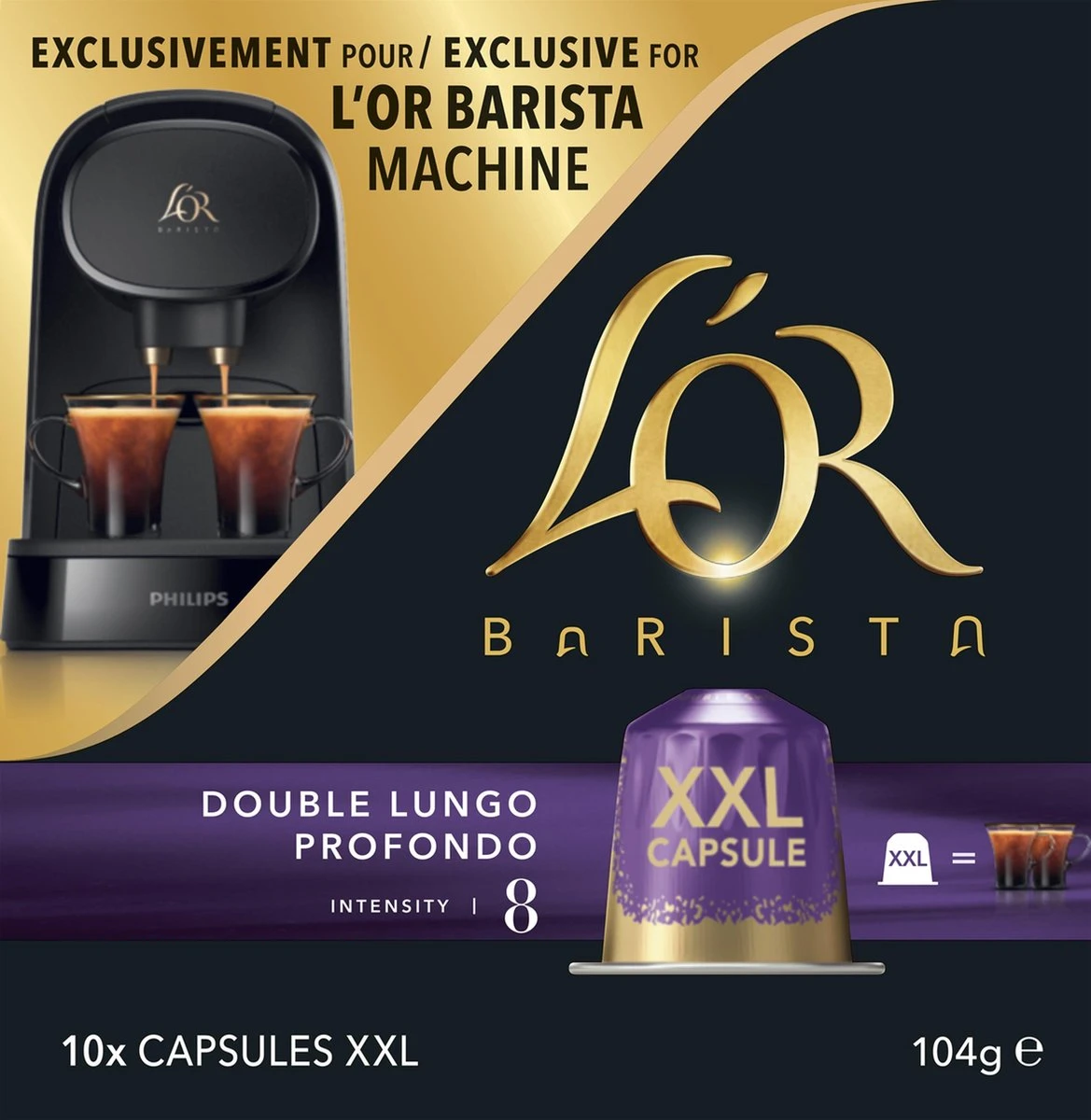 L'OR BARISTA XXL Lungo Profondo (8) - 5 X 10 Koffiecups 15 L'OR BARISTA XXL Lungo Profondo (8) - 5 X 10 Koffiecups - Afbeelding 13