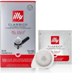 Illy ESE 18 Servings Monodose Normaal 8 Illy ESE 18 Servings Monodose Normaal -Koffie Tijd Winkel 1191x1200