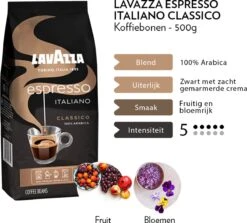 Lavazza Espresso Italiano Classico Koffiebonen - 500 Gram X4 11 Lavazza Espresso Italiano Classico Koffiebonen - 500 Gram X4 -Koffie Tijd Winkel 1200x1082 1