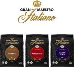 Gran Maestro Italiano – Extra Forte - Koffiepads - Senseo Compatibel Pads – Krachtig En Karakteristiek - 6 X 36 Pads 7 Gran Maestro Italiano – Extra Forte - Koffiepads - Senseo Compatibel Pads – Krachtig En Karakteristiek - 6 X 36 Pads -Koffie Tijd Winkel 1200x1094 2