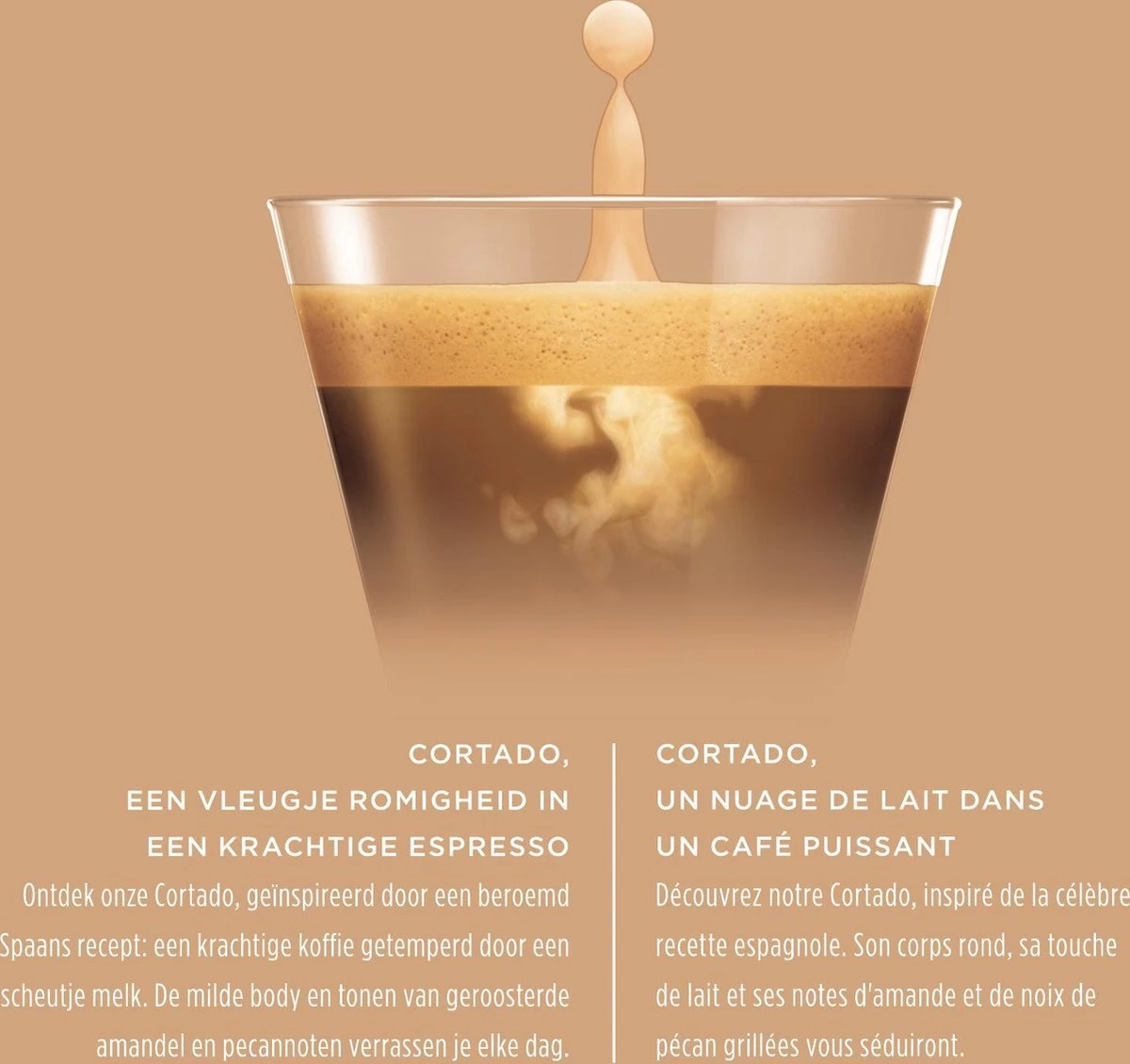 Nescafé Dolce Gusto Cortado Espresso Macchiato Capsules - 90 Koffiecups 6 Nescafé Dolce Gusto Cortado Espresso Macchiato Capsules - 90 Koffiecups - Afbeelding 4