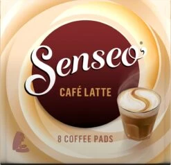 Senseo Café Latte Koffiepads - 2/9 Intensiteit - 4 X 8 Pads 19 Senseo Café Latte Koffiepads - 2/9 Intensiteit - 4 X 8 Pads -Koffie Tijd Winkel 1200x1157 2
