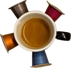 100 Capsules Epic Coffee - Espresso - Nespresso® Compatible Aluminium Capsules - RFA Keurmerk - Doos 100 Stuks -Koffie Tijd Winkel 1200x1158