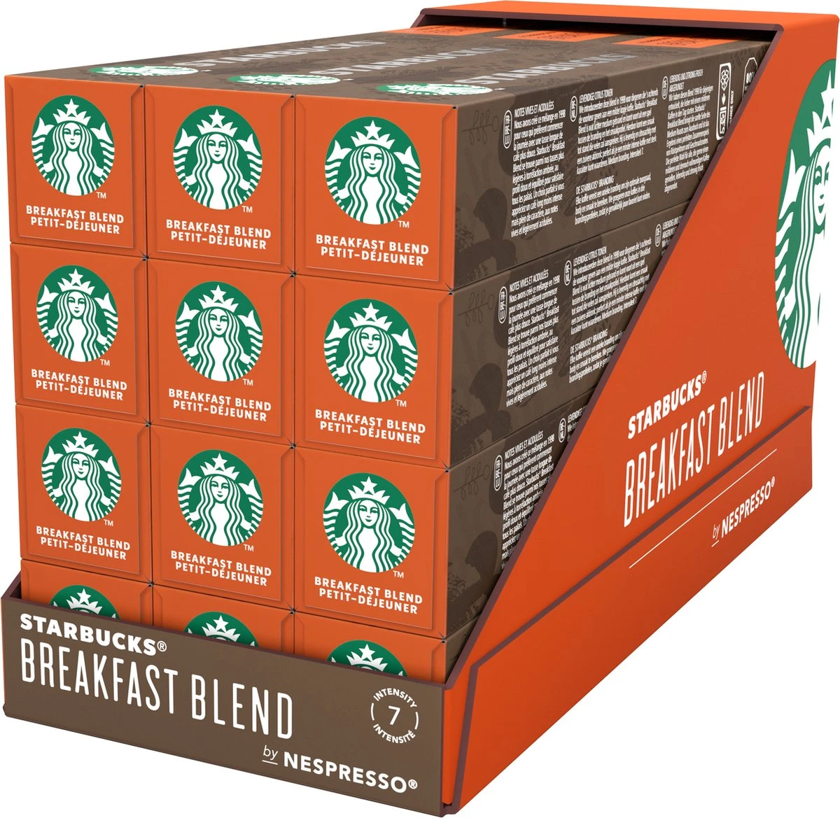Starbucks By Nespresso Breakfast Blend 120 Koffiecups 3 Starbucks By Nespresso Breakfast Blend 120 Koffiecups