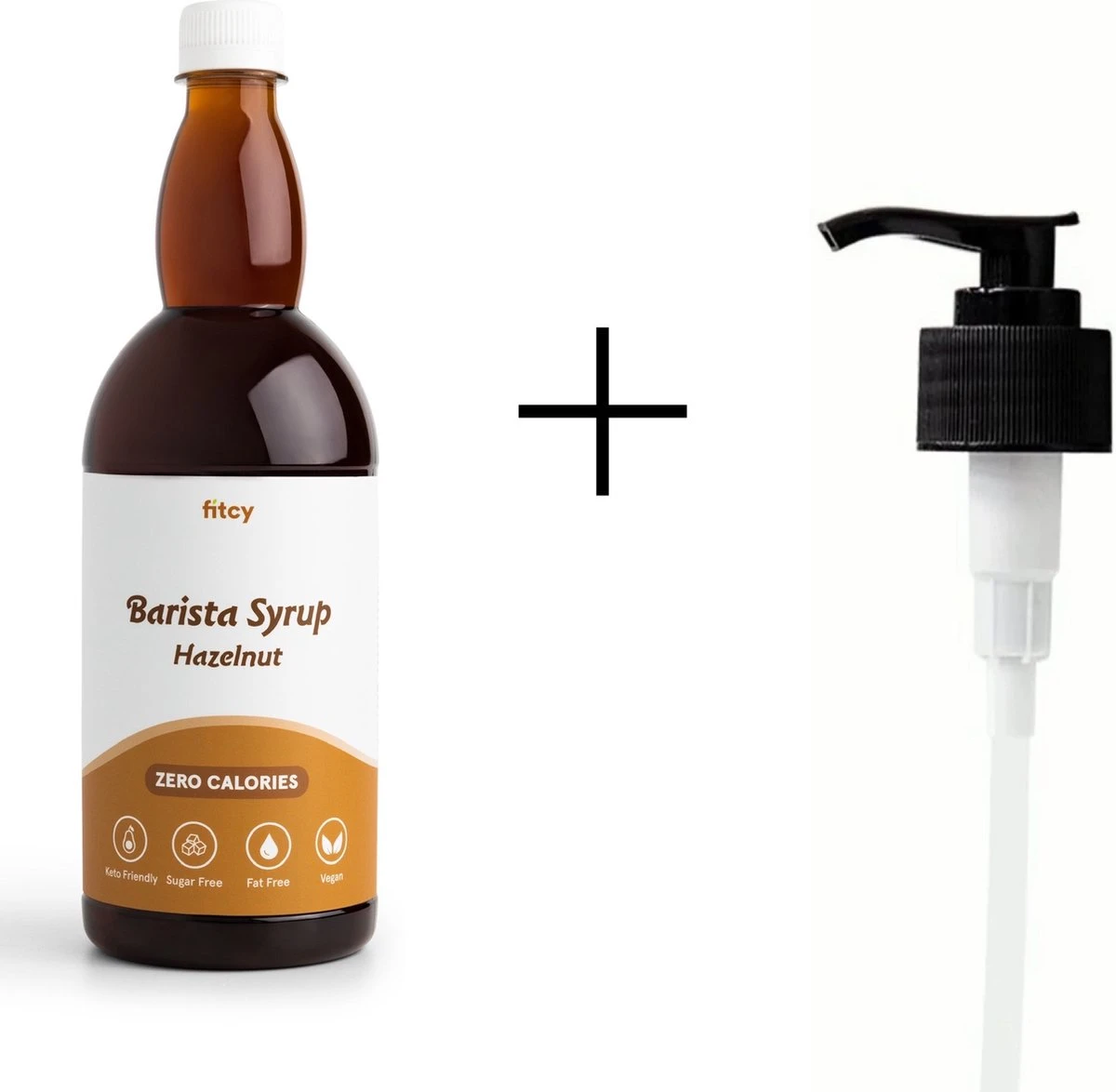Fitcy | Koffiesiroop | Hazelnoot | Barista Syrup | Zero | Vegan | Vetvrij | Suikervrij | Keto-vriendelijk | Koffie | Siroop | MET DOSEERPOMP | 1L 3 Fitcy | Koffiesiroop | Hazelnoot | Barista Syrup | Zero | Vegan | Vetvrij | Suikervrij | Keto-vriendelijk | Koffie | Siroop | MET DOSEERPOMP | 1L