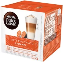 Nescafé Dolce Gusto Caramel Macchiato Capsules - 48 Koffiecups 20 Nescafé Dolce Gusto Caramel Macchiato Capsules - 48 Koffiecups -Koffie Tijd Winkel 1200x1179 1