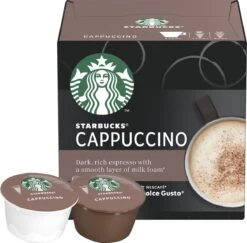 Starbucks By Dolce Gusto Cappuccino Capsules - 36 Koffiecups 10 Starbucks By Dolce Gusto Cappuccino Capsules - 36 Koffiecups -Koffie Tijd Winkel 1200x1179