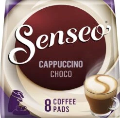 Senseo Cappuccino Choco Koffiepads - 2/9 Intensiteit - 4 X 8 Pads 19 Senseo Cappuccino Choco Koffiepads - 2/9 Intensiteit - 4 X 8 Pads -Koffie Tijd Winkel 1200x1180 3