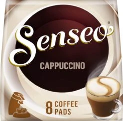 Senseo Cappuccino Koffiepads - 2/9 Intensiteit - 10 X 8 Pads 19 Senseo Cappuccino Koffiepads - 2/9 Intensiteit - 10 X 8 Pads -Koffie Tijd Winkel 1200x1181 3