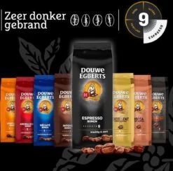 Douwe Egberts Espresso Koffiebonen - 4 X 500 Gram 16 Douwe Egberts Espresso Koffiebonen - 4 X 500 Gram -Koffie Tijd Winkel 1200x1183