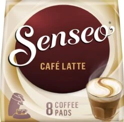 Senseo Café Latte Koffiepads - 2/9 Intensiteit - 4 X 8 Pads 16 Senseo Café Latte Koffiepads - 2/9 Intensiteit - 4 X 8 Pads -Koffie Tijd Winkel 1200x1184 5