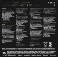 L'OR Espresso Forza Koffiecups - Intensiteit 9/12 - 10 X 20 Capsules 17 L'OR Espresso Forza Koffiecups - Intensiteit 9/12 - 10 X 20 Capsules -Koffie Tijd Winkel 1200x1187 1