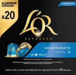 L'OR Espresso Decaffeinato (6) - 10 X 20 Koffiecups 21 L'OR Espresso Decaffeinato (6) - 10 X 20 Koffiecups -Koffie Tijd Winkel 1200x1187 7