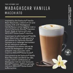Starbucks By Dolce Gusto Capsules Madagascar Vanilla Macchiato- 3 Doosjes à 12 Koffiecups 10 Starbucks By Dolce Gusto Capsules Madagascar Vanilla Macchiato- 3 Doosjes à 12 Koffiecups -Koffie Tijd Winkel 1200x1198