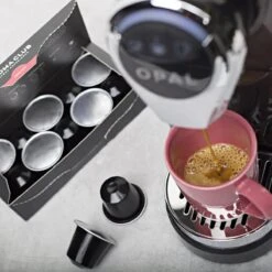 Aroma Club - Nespresso Compatible Capsules (120 St.) - No. 3 Strong George - Intensiteit 5/5 - Espresso - 100% Aluminium Koffiecups 11 Aroma Club - Nespresso Compatible Capsules (120 St.) - No. 3 Strong George - Intensiteit 5/5 - Espresso - 100% Aluminium Koffiecups -Koffie Tijd Winkel 1200x1200 15