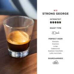 Aroma Club - Krachtige Koffiebonen 1KG - No. 3 Strong George - Koffie Intensiteit 5/5 -Koffie Tijd Winkel 1200x1200 166