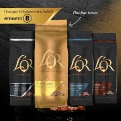 L'OR Koffiebonen Variatiepakket - 4x 500 Gram 17 L'OR Koffiebonen Variatiepakket - 4x 500 Gram -Koffie Tijd Winkel 1200x1200 188