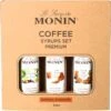 Monin Koffiesiropen MIX Set Klein 3x 5cl (Chocolate Cookie, Salted Caramel En Franse Vanille) -Koffie Tijd Winkel 1200x1200 246