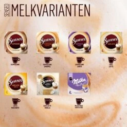 Senseo Cappuccino Koffiepads - 2/9 Intensiteit - 10 X 8 Pads 17 Senseo Cappuccino Koffiepads - 2/9 Intensiteit - 10 X 8 Pads -Koffie Tijd Winkel 1200x1200 265