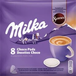 Senseo Milka Pads - 4 X 8 Pads - Warme Chocolademelk -Koffie Tijd Winkel 1200x1200 279
