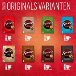 Senseo Mocca Gourmet Koffiepads - 4/9 Intensiteit - 10 X 36 Pads 15 Senseo Mocca Gourmet Koffiepads - 4/9 Intensiteit - 10 X 36 Pads -Koffie Tijd Winkel 1200x1200 283