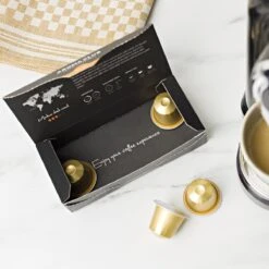 Aroma Club - Nespresso Compatible Capsules (120 St.) - No. 2 Smooth James - Intensiteit 3/5 - Espresso & Lungo - 100% Aluminium Koffiecups 13 Aroma Club - Nespresso Compatible Capsules (120 St.) - No. 2 Smooth James - Intensiteit 3/5 - Espresso & Lungo - 100% Aluminium Koffiecups -Koffie Tijd Winkel 1200x1200 41