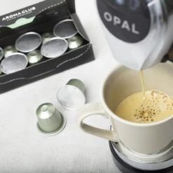 Aroma Club - Proefpakket Nespresso Compatible Capsules (100 St.) - 5 Smaken - Espresso & Lungo - 100% Aluminium Koffiecups 13 Aroma Club - Proefpakket Nespresso Compatible Capsules (100 St.) - 5 Smaken - Espresso & Lungo - 100% Aluminium Koffiecups -Koffie Tijd Winkel 1200x1200 52