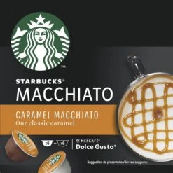 Starbucks By Dolce Gusto Caramel Macchiato Capsules - 36 Koffiecups -Koffie Tijd Winkel 1200x1200 80