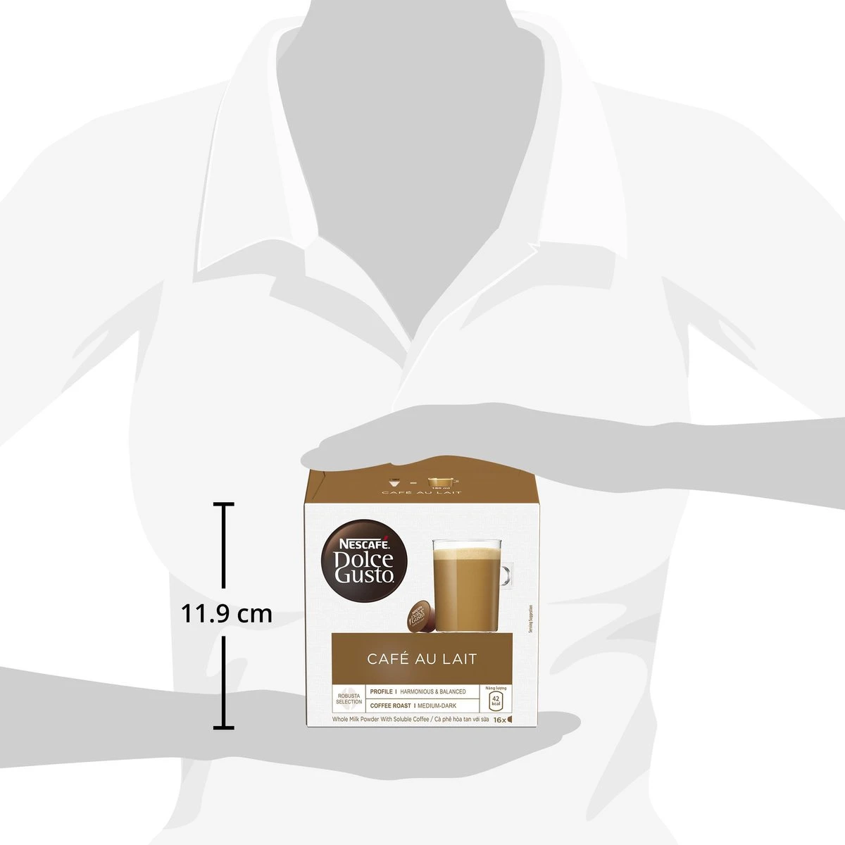 Nescafé Dolce Gusto - Capsules - Cafe Au Lait - 48 Koffiecups - Geschikt Voor 24 Koppen Koffie 6 Nescafé Dolce Gusto - Capsules - Cafe Au Lait - 48 Koffiecups - Geschikt Voor 24 Koppen Koffie - Afbeelding 4