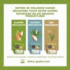 Nescafé Dolce Gusto Coconut Macchiato Capsules - Vegan Koffie - 36 Koffiecups 12 Nescafé Dolce Gusto Coconut Macchiato Capsules - Vegan Koffie - 36 Koffiecups -Koffie Tijd Winkel 1200x1200 92
