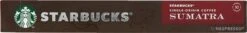 Starbucks By Nespresso Sumatra Espresso Dark Roast Capsules - 120 Koffiecups 13 Starbucks By Nespresso Sumatra Espresso Dark Roast Capsules - 120 Koffiecups -Koffie Tijd Winkel 1200x159 1