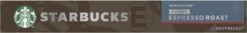 Starbucks By Nespresso Espresso Decafé Capsules - 120 Koffiecups 13 Starbucks By Nespresso Espresso Decafé Capsules - 120 Koffiecups -Koffie Tijd Winkel 1200x159