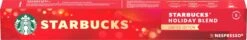 Starbucks By Nespresso Capsules Holiday Blend - 12 Doosjes à 10 Koffiecups 7 Starbucks By Nespresso Capsules Holiday Blend - 12 Doosjes à 10 Koffiecups -Koffie Tijd Winkel 1200x196 1