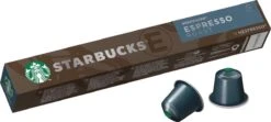 Starbucks By Nespresso Espresso Dark Roast Capsules - 120 Koffiecups -Koffie Tijd Winkel 1200x541