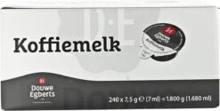 Douwe Egberts Koffiemelk Cups - 240 X 7,5 Gram 6 Douwe Egberts Koffiemelk Cups - 240 X 7,5 Gram -Koffie Tijd Winkel 1200x608