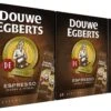 Douwe Egberts Espresso Sticks Oploskoffie - 6 X 25 Zakjes -Koffie Tijd Winkel 1200x747