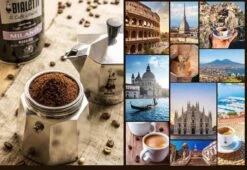 Bialetti Perfetto Moka Gemalen Koffie Proefpakket - 4 X 250 Gram - Classico, Intenso, Delicato En Nocciola -Koffie Tijd Winkel 1200x826 1