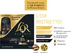 L'OR BARISTA XXL Ristretto (11) - 5 X 10 Koffiecups 18 L'OR BARISTA XXL Ristretto (11) - 5 X 10 Koffiecups -Koffie Tijd Winkel 1200x896