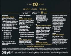 L'OR Lungo Estremo Koffiecups - Intensiteit 10/12 - 4 X 40 Capsules -Koffie Tijd Winkel 1200x942 3