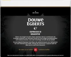 Douwe Egberts Espresso Krachtig (10) - 5 X 40 Koffiecups 14 Douwe Egberts Espresso Krachtig (10) - 5 X 40 Koffiecups -Koffie Tijd Winkel 1200x951